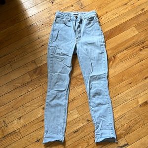 American Apparel high rise jeans